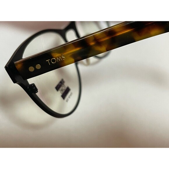 TOMS Clementine Eyeglasses – Tortoise Brown – Authentic Frames 52-19-147 Rare - Picture 5 of 8